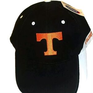 Tennessee Volunteers Vols 90s Vintage Mens Black Strapback hat cap New Ncaa